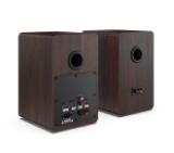 Sharp Audio Systems CP-SS30(BR), Hifi Systems BOOKSHELF SPEAKERS 60W (2 x 30W) RMS 2, Bluetooth v5.0, USB playback, MP3 Audio decoder, RCA L/R In, 3.5mm Aux-in / line-in, Digital optical-in, Wooden speaker, Brown