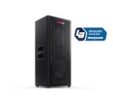Sharp Speakers CP-LS100, SUMOBOX HIGH PERFORMANCE PORTABLE SPEAKER  120W RMS / 105dB via 2 x 8" woofers + 2 x 2" tweeters, 10 h play time by built in battery, Duo-mode/True Wireless Stereo (TWS), USB x2 (charging only), BT 5.0, 3.5mm Aux-in / line, Black