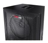 Sharp Speakers CP-LS200, SUMOBOX HIGH PERFORMANCE PORTABLE SPEAKER  200W RMS / 108dB via 2 x 10" woofers + 2 x 3" tweeters, 8 h play time by built in battery, Duo-mode/True Wireless Stereo (TWS), USB x2 (charging only), Bluetooth 5.0, 3.5mm Aux-in / line