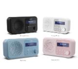 Sharp Radios DR-P420(BK), PORTABLE DIGITAL RADIO, Bluetooth 5.0, 20 DAB+/DAB/FM, Auto time/date, LCD Display, Dual alarm,Micro USB x1 (power supply),3.5mm Headphone jack / line-out, Black