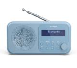 Sharp Radios DR-P420(BL), PORTABLE DIGITAL RADIO, Bluetooth 5.0, 20 DAB+/DAB/FM, Auto time/date, LCD Display, Dual alarm,Micro USB x1 (power supply),3.5mm Headphone jack / line-out, STEEL BLUE