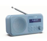 Sharp Radios DR-P420(BL), PORTABLE DIGITAL RADIO, Bluetooth 5.0, 20 DAB+/DAB/FM, Auto time/date, LCD Display, Dual alarm,Micro USB x1 (power supply),3.5mm Headphone jack / line-out, STEEL BLUE