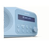 Sharp Radios DR-P420(BL), PORTABLE DIGITAL RADIO, Bluetooth 5.0, 20 DAB+/DAB/FM, Auto time/date, LCD Display, Dual alarm,Micro USB x1 (power supply),3.5mm Headphone jack / line-out, STEEL BLUE