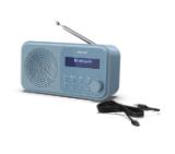 Sharp Radios DR-P420(BL), PORTABLE DIGITAL RADIO, Bluetooth 5.0, 20 DAB+/DAB/FM, Auto time/date, LCD Display, Dual alarm,Micro USB x1 (power supply),3.5mm Headphone jack / line-out, STEEL BLUE