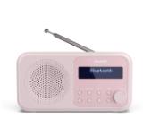 Sharp Radios DR-P420(PK), PORTABLE DIGITAL RADIO, Bluetooth 5.0, 20 DAB+/DAB/FM, Auto time/date, LCD Display, Dual alarm,Micro USB x1 (power supply),3.5mm Headphone jack / line-out, BLOSSOM PINK