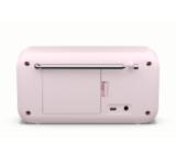 Sharp Radios DR-P420(PK), PORTABLE DIGITAL RADIO, Bluetooth 5.0, 20 DAB+/DAB/FM, Auto time/date, LCD Display, Dual alarm,Micro USB x1 (power supply),3.5mm Headphone jack / line-out, BLOSSOM PINK