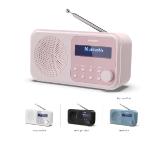 Sharp Radios DR-P420(PK), PORTABLE DIGITAL RADIO, Bluetooth 5.0, 20 DAB+/DAB/FM, Auto time/date, LCD Display, Dual alarm,Micro USB x1 (power supply),3.5mm Headphone jack / line-out, BLOSSOM PINK