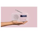 Sharp Radios DR-P420(PK), PORTABLE DIGITAL RADIO, Bluetooth 5.0, 20 DAB+/DAB/FM, Auto time/date, LCD Display, Dual alarm,Micro USB x1 (power supply),3.5mm Headphone jack / line-out, BLOSSOM PINK