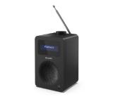 Sharp Radios DR-430(BK), DIGITAL RADIO, Bluetooth 5.0, 5W, 20 DAB+/DAB/FM, Auto time/date, LCD Display, Dual alarm, 3.5mm Headphone jack / line-out, Black