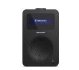 Sharp Radios DR-430(BK), DIGITAL RADIO, Bluetooth 5.0, 5W, 20 DAB+/DAB/FM, Auto time/date, LCD Display, Dual alarm, 3.5mm Headphone jack / line-out, Black