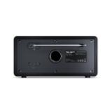 Sharp Radios DR-450(BK), DIGITAL RADIO, Bluetooth 4.2, 6W, 20 DAB+/DAB/FM, Auto time/date, LCD Display, Dual alarm with Sleep and Snooze, Dimmer function, Wooden speaker, Black