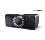 Sharp Radios DR-I470(BK) PRO, STEREO INTERNET RADIO / DIGITAL RADIO, Wi-Fi, Bluetooth 5.0, 30W, DAB+/DAB/FM, 2.4” TFT Display, Dual alarm with Sleep and Snooze, 3.5mm Aux-in / line-in, Dimmer function, Wooden speaker, Black