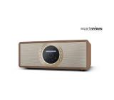 Sharp Radios DR-I470(BR) PRO, STEREO INTERNET RADIO / DIGITAL RADIO, Wi-Fi, Bluetooth 5.0, 30W, DAB+/DAB/FM, 2.4” TFT Display, Dual alarm with Sleep and Snooze, 3.5mm Aux-in / line-in, Dimmer function, Wooden speaker, Brown