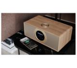 Sharp Radios DR-I470(BR) PRO, STEREO INTERNET RADIO / DIGITAL RADIO, Wi-Fi, Bluetooth 5.0, 30W, DAB+/DAB/FM, 2.4” TFT Display, Dual alarm with Sleep and Snooze, 3.5mm Aux-in / line-in, Dimmer function, Wooden speaker, Brown