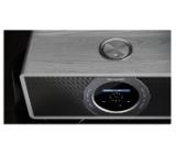 Sharp Radios DR-I470(GR) PRO, STEREO INTERNET RADIO / DIGITAL RADIO, Wi-Fi, Bluetooth 5.0, 30W, DAB+/DAB/FM, 2.4” TFT Display, Dual alarm with Sleep and Snooze, 3.5mm Aux-in / line-in, Dimmer function, Wooden speaker, Grey