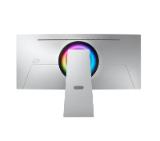Samsung LS34DG850, 34'' CURVED Odyssey G8 OLED, 1800R, 175 Hz, 0.1 ms GTG, 21:9, 3440 x 1440, Smart, 2xUSB C, Mini DP, Micro HDMI 2.1, Wi-Fi 5, BT 5.2, Speakers, 178°/178°, Silver