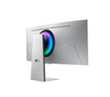 Samsung LS34DG850, 34'' CURVED Odyssey G8 OLED, 1800R, 175 Hz, 0.1 ms GTG, 21:9, 3440 x 1440, Smart, 2xUSB C, Mini DP, Micro HDMI 2.1, Wi-Fi 5, BT 5.2, Speakers, 178°/178°, Silver