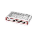 Zyxel USG FLEX 200 H, User-definable ports with 2*2.5G & 6*1G, 1*USB with 1 YR Gold Security Pack