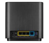 Asus Mesh WiFi system, ZenWiFi XT8 V2 2PK, AX6600, Tri-Band, coverage up to 510m2, Quad-Core 1.5GHz CPU, 256MB/512MB Flash/RAM, 2.5G port, AiProtection Pro, Adaptive QoS, VPN server/client, IPTV, OFDMA, Beamforming, AiMesh, Black