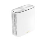 Asus Mesh WiFi system, ZenWiFi XD6S 2PK, AX5400, Dual-Band, coverage up to 500m2, Tri-Core 1.5GHz CPU, 128MB/512MB Flash/RAM, Gigabit, AiProtection Pro, Adaptive QoS, VPN server/client, IPTV, OFDMA, Beamforming, AiMesh, suport montare pe perete, White