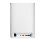 Asus Mesh WiFi, ZenWiFi AX Hybrid XP4 2PK, AX1800 + AV1300, Dual-Band, coverage up to 500m2, Quad-Core 1.2GHz CPU, 256MB/512MB Flash/RAM, Gigabit, AiProtection Pro, Adaptive QoS, VPN server/client, IPTV, OFDMA, Beamforming, AiMesh, White
