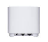 Asus Mesh WiFi, ZenWiFi XD4 Plus 2PK, AX1800, Dual-Band, coverage up to 307m2, Dual-Core CPU, 128MB/256MB Flash/RAM, Gigabit, AiProtection Classic, Traditional QoS, VPN server/client, IPTV, AiMesh, montare pe perete, White