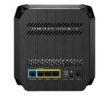 Asus Gaming Mesh WiFi system, ROG Rapture GT6 1PK, AX10000,Tri-Band, up to 275m2, Tri-Core 1.7GHz CPU, 256MB/512MB Flash/RAM, 2.5G port, AiProtection Pro, Adaptive QoS, VPN server/client, IPTV, OFDMA, MU-MIMO, Beamforming, Link Aggregation, AiMesh, Black