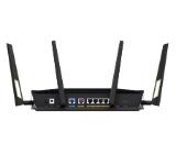 Asus Gaming Wireless Router,RT-AX88U Pro, AX6000, Dual-Band, Quad-Core 2GHz CPU, 256MB/1GB Flash/RAM, 2.5G dual-port, AiProtection Pro, Adaptive QoS, VPN Fusion, IPTV, OFDMA, MU-MIMO, Beamforming, Link Aggregation, Port forwarding, WPA3, AiMesh, Bkack