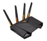 Asus Gaming Wireless Router,TUF Gaming AX3000 V2, AX3000, Dual-Band, Quad-Core 1.7GHz CPU, 256MB/512MB Flash/RAM, 2.5Gport, AiProtection Pro, Adaptive QoS, VPN Fusion, IPTV, OFDMA, Beamforming, Link Aggregation, Port forwarding, AiMesh, Black
