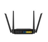 Asus Wireless Router,RT-AX1800U, AX1800, Dual-Band, Dual-Core 880MHz CPU, 128MB/256MB, Gigabit, AiProtection Classic, Traditional QoS, VPN server/client, IPTV, OFDMA, MU-MIMO, Beamforming, AiMesh,Black