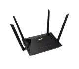 Asus Wireless Router,RT-AX1800U, AX1800, Dual-Band, Dual-Core 880MHz CPU, 128MB/256MB, Gigabit, AiProtection Classic, Traditional QoS, VPN server/client, IPTV, OFDMA, MU-MIMO, Beamforming, AiMesh,Black