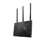 Asus 4G Router, 4G-AX56, AX1800, 4G+ Cat.6, LTE: Downlink 300 Mbps / Uplink 50 Mbps, 128MB/512MB Flash/RAM, Captive portal,  Aiprotection Classic, Traditional QoS, VPN server/client, IPTV, Beamforming,Black