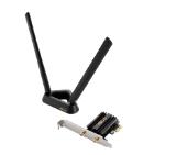 Asus PCI-E Adapter, PCE-AXE59BT, AXE5400, Tri-Band, Bluetooth 5.2, magnetized base, WPA3, OFDMA, MU-MIMO