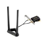 Asus PCI-E Adapter, PCE-AXE59BT, AXE5400, Tri-Band, Bluetooth 5.2, magnetized base, WPA3, OFDMA, MU-MIMO