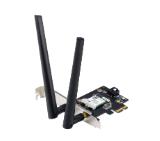 Asus PCI-E Adapter, PCE-AXE5400, AXE5400, Tri-Band, Bluetooth 5.2, WPA3, OFDMA, MU-MIMO