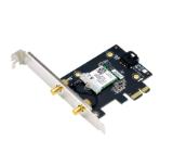 Asus PCI-E Adapter, PCE-AXE5400, AXE5400, Tri-Band, Bluetooth 5.2, WPA3, OFDMA, MU-MIMO
