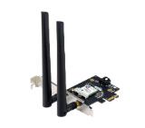 Asus PCI-E Adapter, PCE-AXE5400, AXE5400, Tri-Band, Bluetooth 5.2, WPA3, OFDMA, MU-MIMO