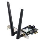 Asus PCI-E Adapter, PCE-AX3000, AX3000, Dual-Band, Bluetooth 5.0, WPA3, OFDMA, MU-MIMO