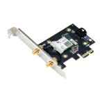 Asus PCI-E Adapter, PCE-AX3000, AX3000, Dual-Band, Bluetooth 5.0, WPA3, OFDMA, MU-MIMO