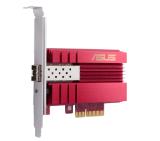 Asus PCIe Adapter, XG-C100F, 10GBase-T PCIe SPF+ port for Optical Fiber Transmission and DAC cable, Built-in QoS technology