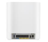 Asus Business Mesh WiFi system, ExpertWiFi EBM68 2PK, AX7800, Tri-Band, Quad-Core 1.7GHz CPU, 256MB/1GB Flash/RAM, 2.5G port, OFDMA, Beamforming, 8 SSIDs, customize guest portal, Commercial-Grade Network Security & VPN, wall mounting,White