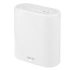 Asus Business Mesh WiFi system, ExpertWiFi EBM68 1PK, AX7800, Tri-Band, Quad-Core 1.7GHz CPU, 256MB/1GB Flash/RAM, 2.5G port, OFDMA, Beamforming, 8 SSIDs, customize guest portal, Commercial-Grade Network Security & VPN, wall mounting, White