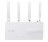 Asus Business Router & Access Point ExpertWiFi EBR63, AX3000, Dual-Band, Quad-Core 1.7GHz CPU, 256MB/512MB Flash/RAM, Gigabit, OFDMA, Beamforming, Switch & Security Gateway, 5 SSIDs, VLAN, SDN, site-to-sit VPN, wall mounting, White