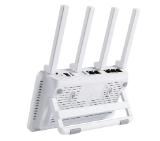 Asus Business Router & Access Point ExpertWiFi EBR63, AX3000, Dual-Band, Quad-Core 1.7GHz CPU, 256MB/512MB Flash/RAM, Gigabit, OFDMA, Beamforming, Switch & Security Gateway, 5 SSIDs, VLAN, SDN, site-to-sit VPN, wall mounting, White