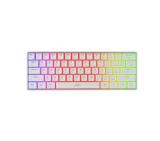 Genesis Mechanical Gaming Keyboard Thor 660 G2 Wireless RGB Backlight WHITE GATERON RED
