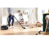 Bosch BGB41BA1, SER4 Vacuum cleaner with bag,  Black, 600 W, 75 dB, Hygienic filter, 1 x crevice nozzle, 1 x upholstery nozzle, 1 x universal nozzle