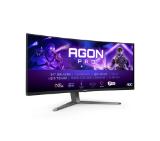AOC AG346UCD, 34" Curved 1800R QD-OLED, 3440x1440@175Hz, 0.03msGtG, 1000 cd/m2, 1.5M:1, 80M:1DCR, Adaptive Sync, FlickerFree, Low Blue Light, 8Wx2, Tilt, Height Adjust, Swivel, 2xHDMI, DP, USB hub