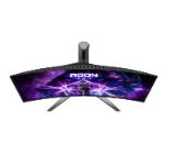 AOC AG346UCD, 34" Curved 1800R QD-OLED, 3440x1440@175Hz, 0.03msGtG, 1000 cd/m2, 1.5M:1, 80M:1DCR, Adaptive Sync, FlickerFree, Low Blue Light, 8Wx2, Tilt, Height Adjust, Swivel, 2xHDMI, DP, USB hub