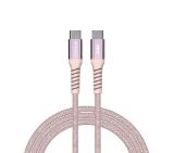 Verbatim Sync & Charge USB-C to USB-C 60W Magnetic 120 cm - Pink