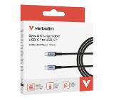 Verbatim Sync & Charge USB-C to USB-C 100W 120 cm